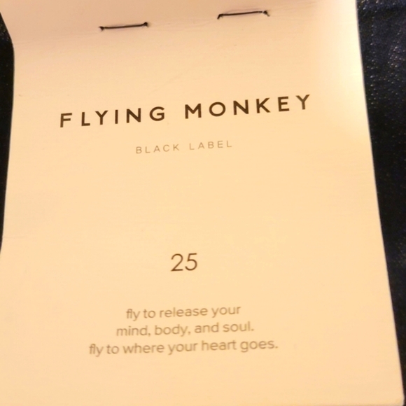 Flying Monkey Black Label Jeans Black and Blue Cropped Stretch sz 25 - Picture 4 of 11